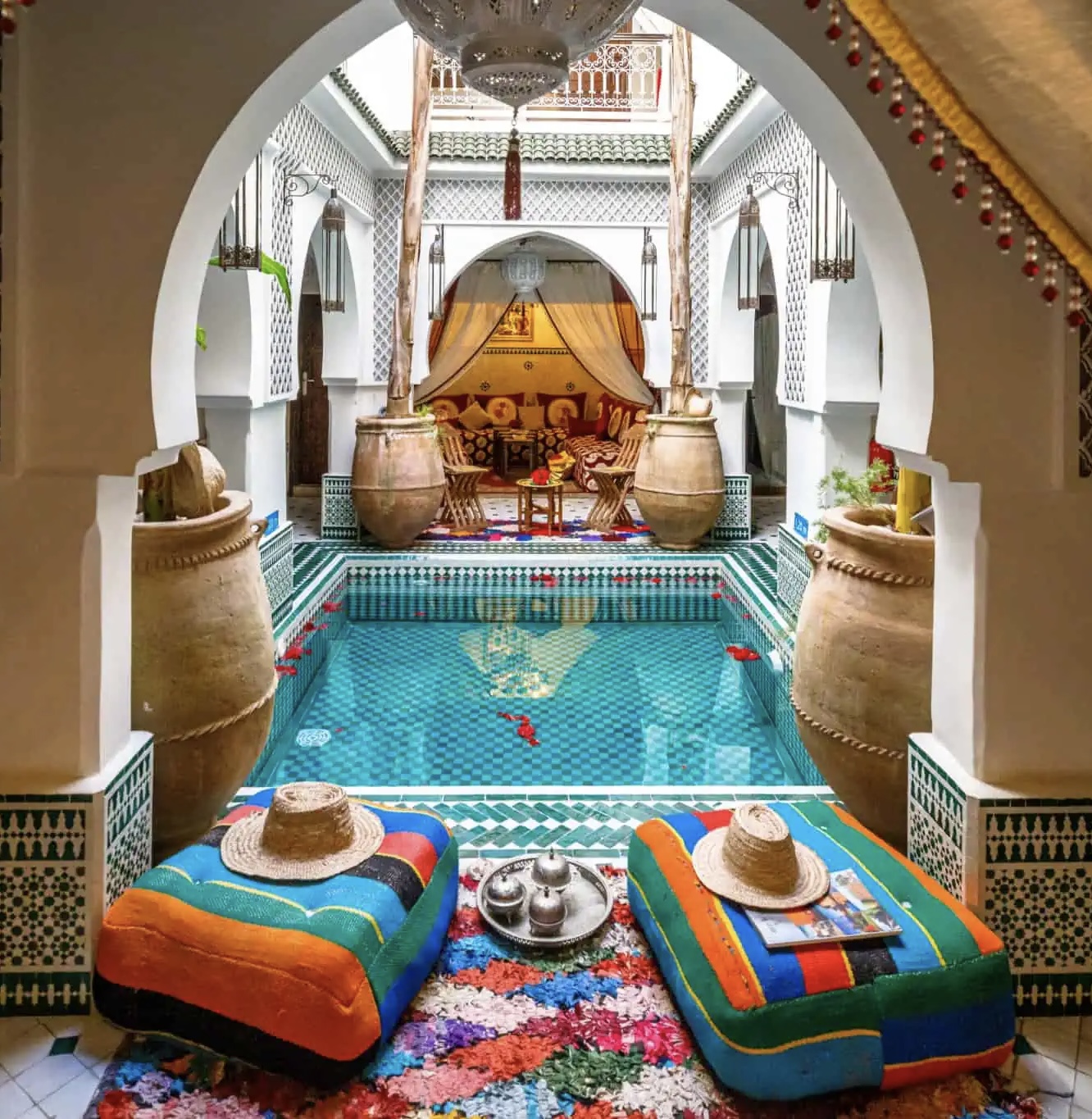 Dormir dans un Riad idyllique à Marrakech